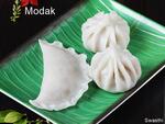 Modak Recipe With   Without Mould   Swasthi s Recipes - 8