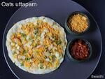 oats uttapam recipe