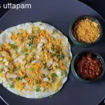 oats uttapam recipe