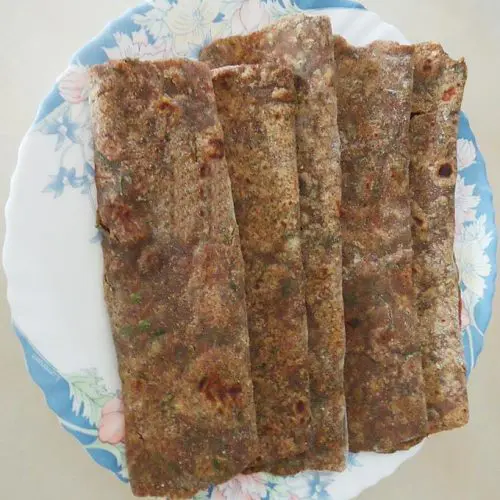 ragi paratha recipe