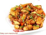 Baby Corn Manchurian   Swasthi s Recipes - 18