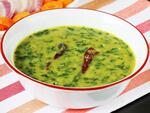 dal palak spinach dal