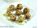 dry fruit laddu