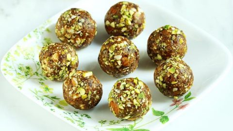 Dry Fruit Laddu (Dry Fruit Ladoo) - Swasthi's Recipes