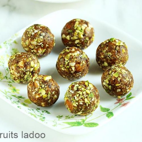 Dry Fruit Laddu (Dry Fruit Ladoo) Swasthi's Recipes