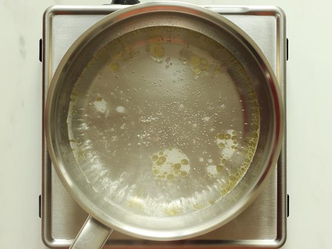 Bring water to a boil
