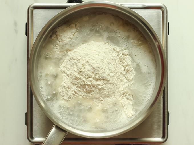 add the rice flour