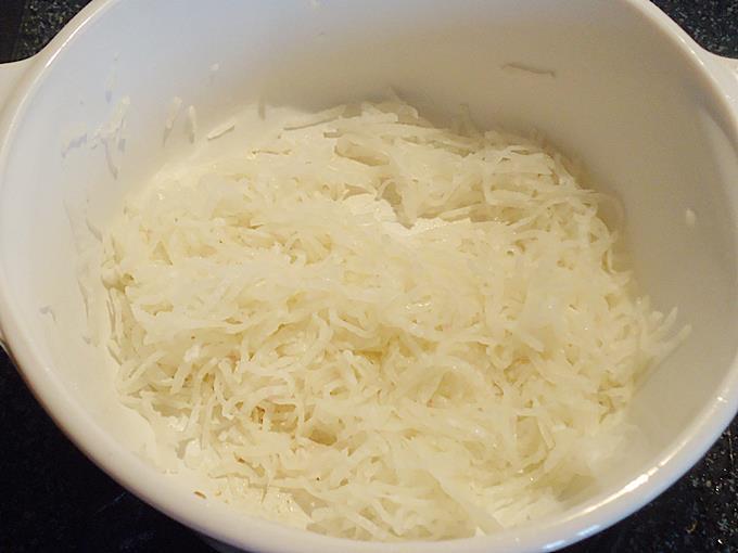 Saute radish