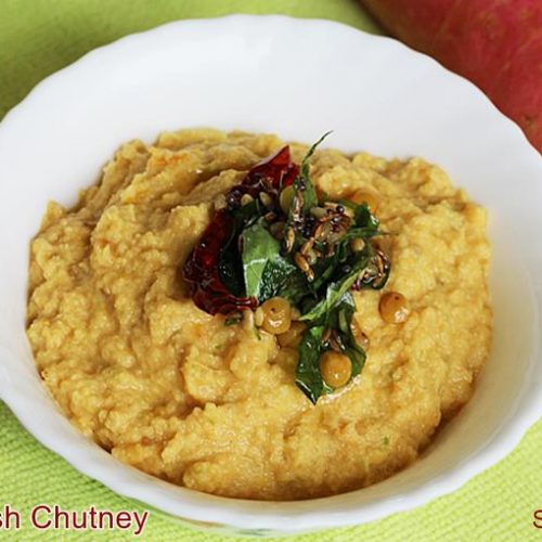 Radish chutney Mullangi chutney Mullangi pachadi