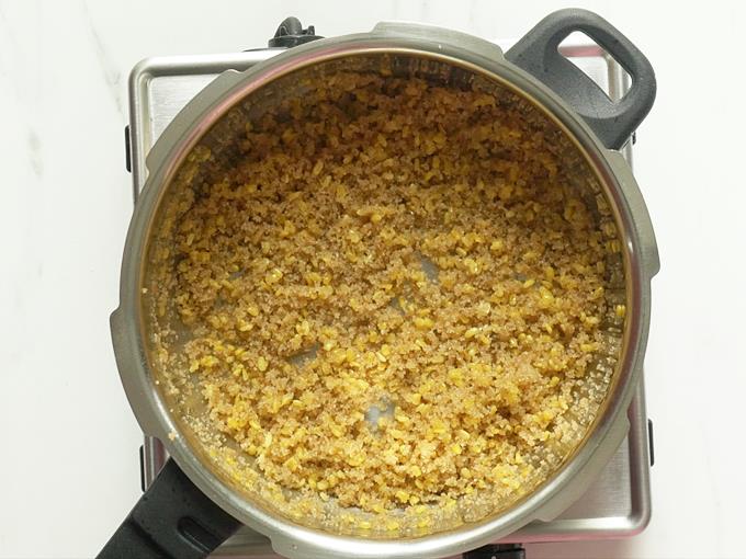 Wheat Rava Payasam Recipe   Godhuma Rava Payasam with Jaggery - 65