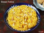 besan ka halwa recipe