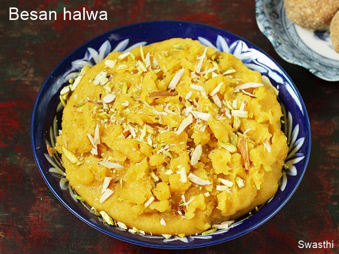 besan ka halwa recipe