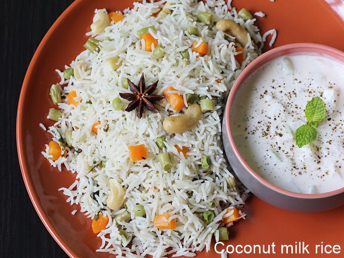 coconut milk rice recipe