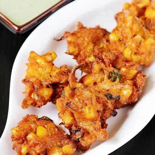 Corn pakoda recipe﻿