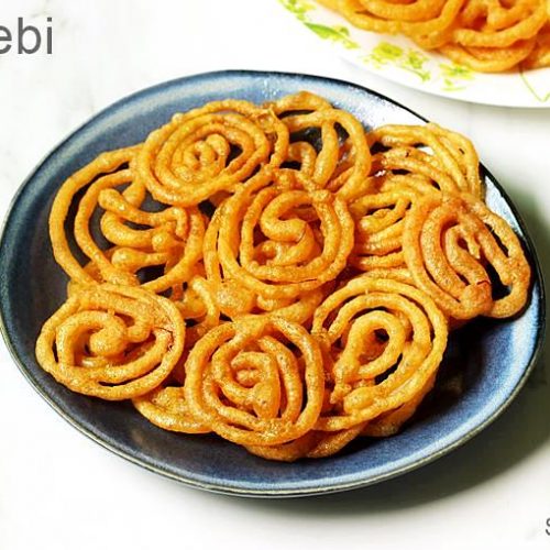 Jalebi recipe (Crispy & Juicy) - Swasthi's Recipes