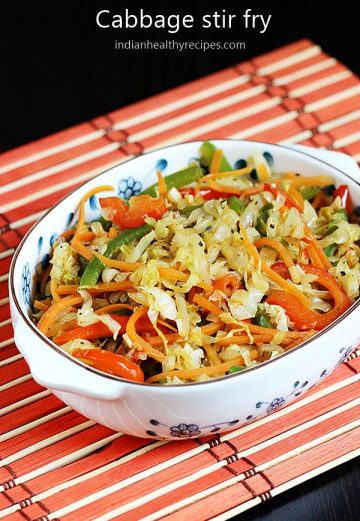 cabbage stir fry
