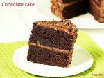How to make chocolate cake  with eggs    Swasthi s Recipes - 14