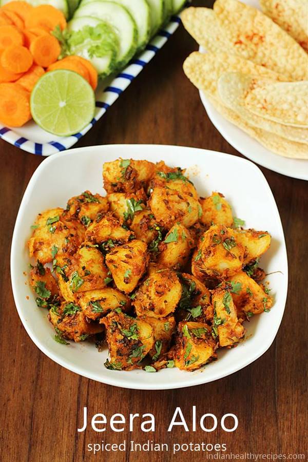 Jeera aloo recipe (Cumin potatoes) - Swasthi's Recipes