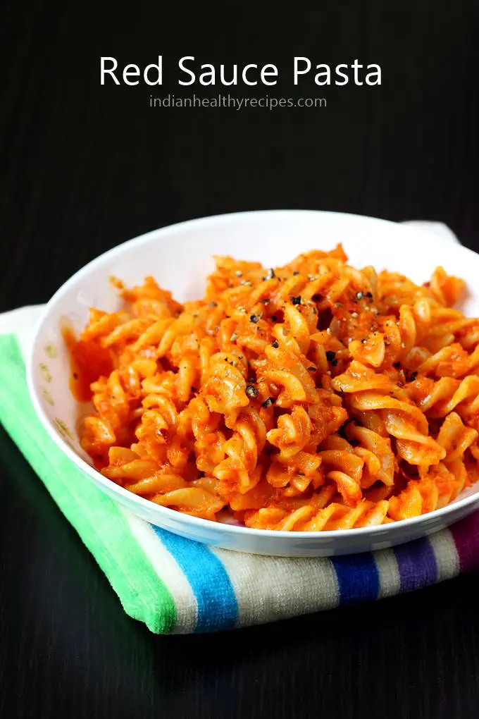Red sauce pasta