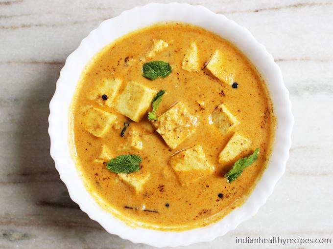 Shahi Paneer Recipe How To Make Shahi Paneer Swasthi S Recipes