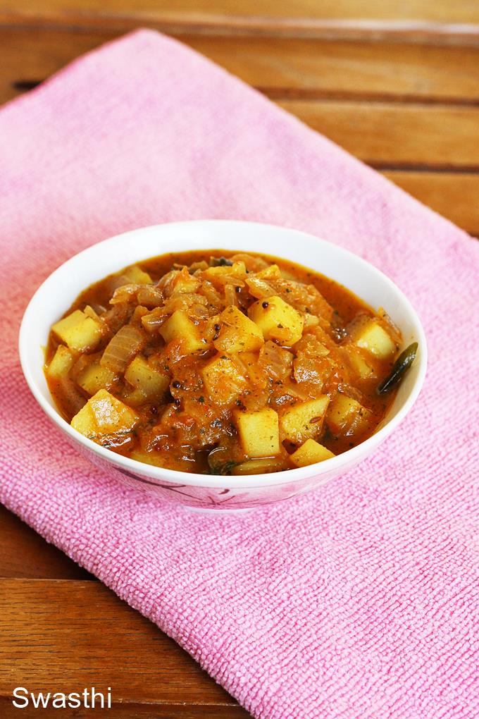 Sweet potato curry recipe |  How to make sweet potato curry