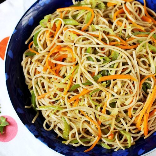 veg noodles recipe