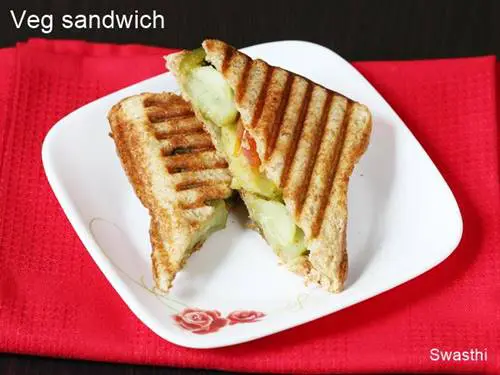 veg grilled sandwich