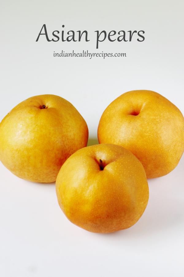 asian pears for pear juice