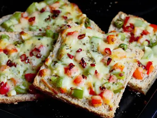 capsicum cheese toast