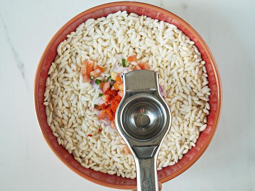 Churumuri Recipe  Puffed Rice Snacks    Swasthi s Recipes - 50