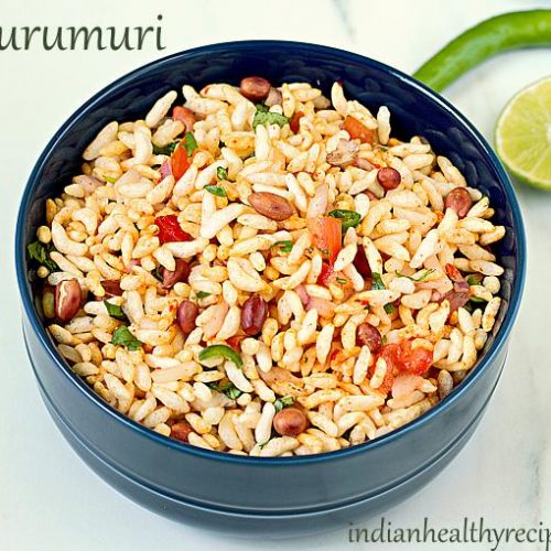 Churumuri recipe (Puffed rice snacks) - Swasthi's Recipes