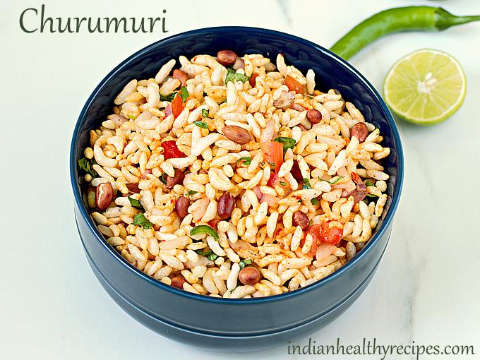 Churumuri Recipe  Puffed Rice Snacks    Swasthi s Recipes - 25