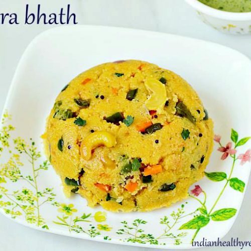 Khara Bath | Masala Rava Bath - Swasthi's Recipes