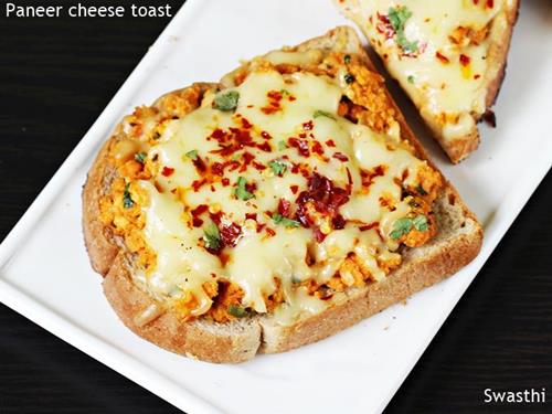 paneer cheese toast