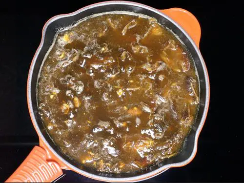 tamarind dates turn soft to make imli chutney