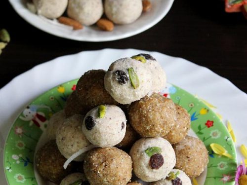 Gond Ke Laddu  How to Make Gond Laddu   Swasthi s Recipes - 86