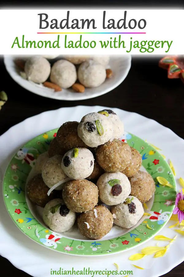 badam ladoo almond ladoo