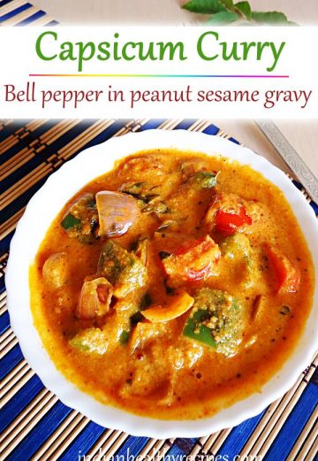 capsicum curry