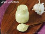 ginger garlic paste