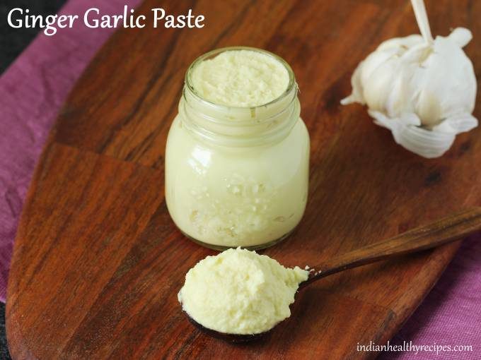 Ginger Garlic Paste Recipe   Swasthi s Recipes - 88