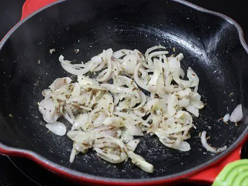 sauteed onion mixture