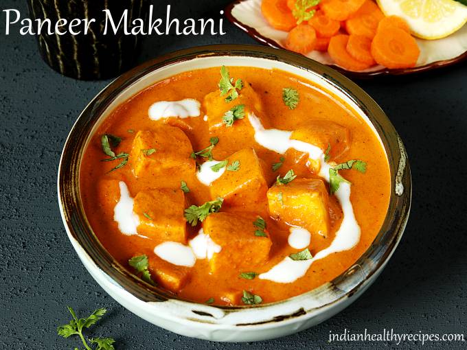 Paneer Makhani Recipe - Swasthi's Recipes