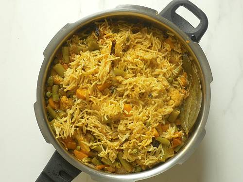 Veg Biryani Recipe   Vegetable Biryani   Swasthi s Recipes - 65