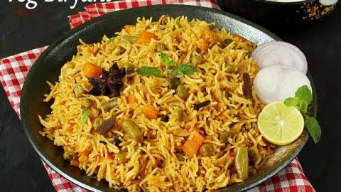 Veg Biryani Vegetable Biryani Recipe
