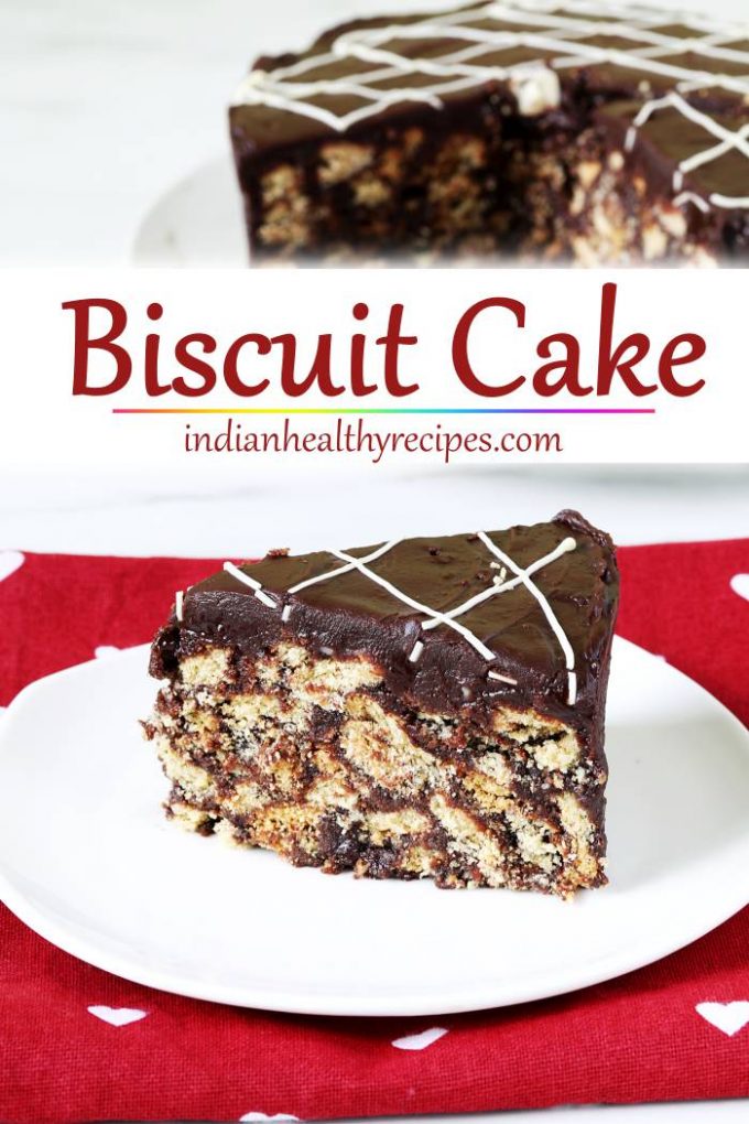 Biscuit cake recipe Swasthi's Recipes