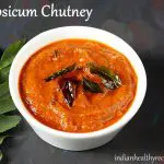 capsicum chutney