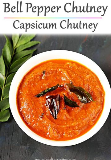 capsicum chutney