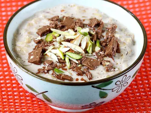 chocolate oats