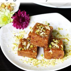 dates halwa dates burfi