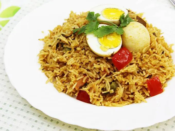 egg biryani